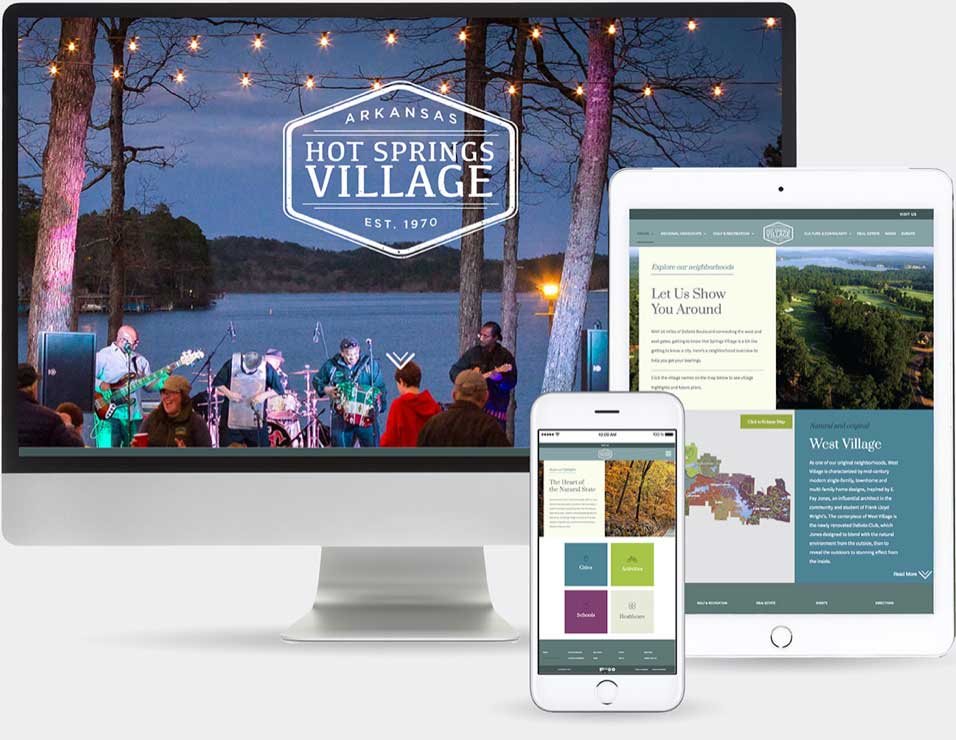 Hot Springs Village Website