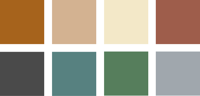 Hershey West End Brand Colors