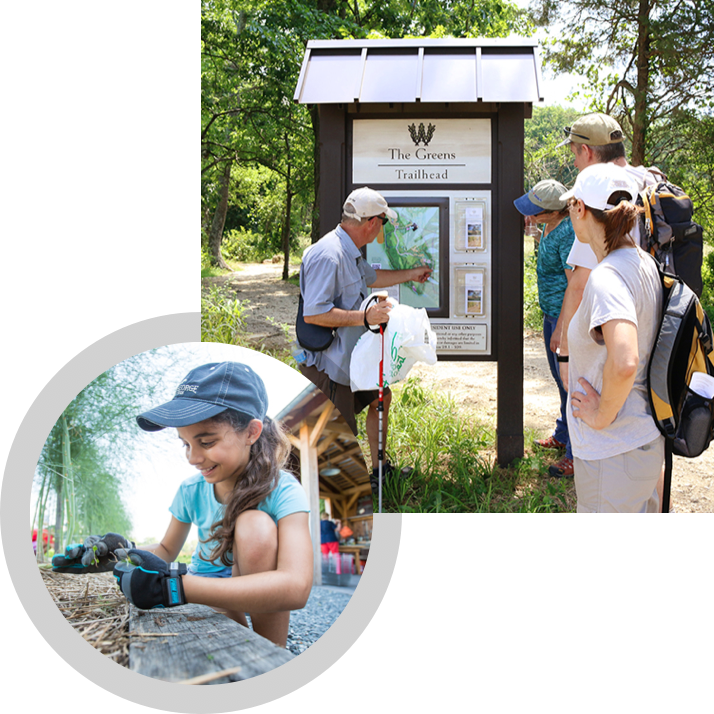 Willowsford Trailhead and Outdoor Activities