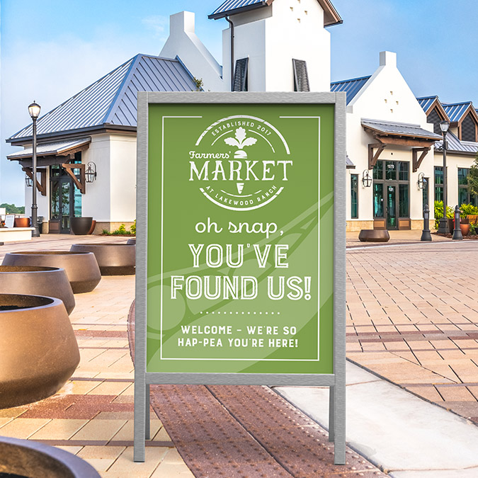 LWR Market Found Us Sign