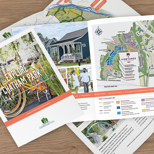 Chatham Park Folding Map