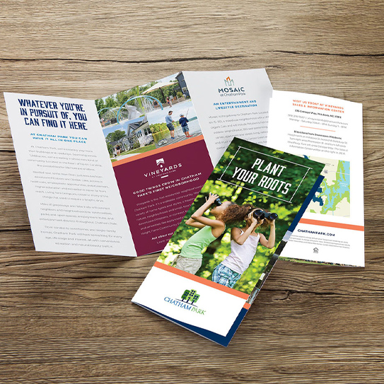 Chatham Park Trifold Brochure