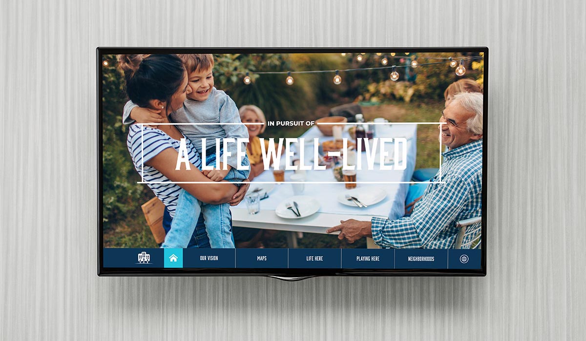 Chatham Park Touchscreen