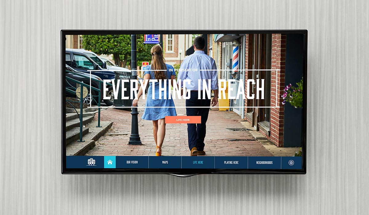 Chatham Park Touchscreen