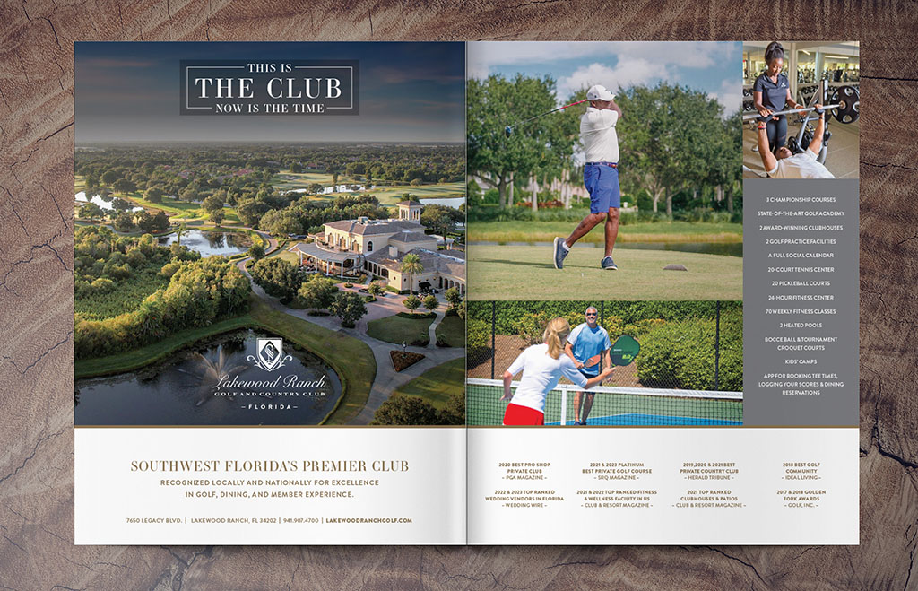 Lakewood Ranch Golf and Country Club Print Ad