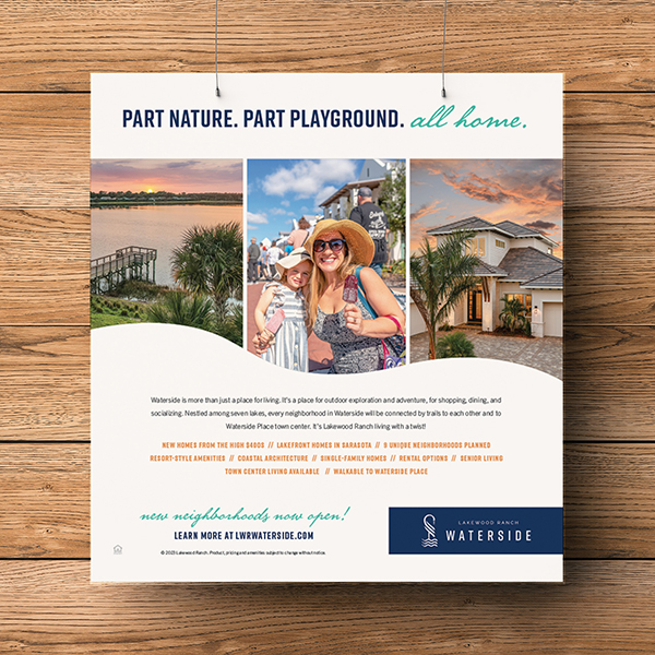 Waterside Print Ad